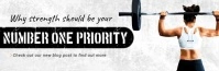 Fitness Blog Animated Email Header template