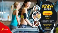 Fitness Blog Header template