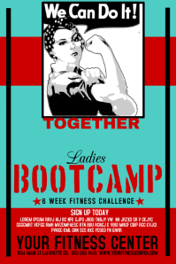 620 Boot Camp Customizable Design Templates Postermywall
