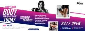 Fitness Center Facebook Cover Template Facebook-coverfoto