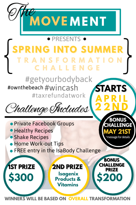 Copy of Fitness Challenge | PosterMyWall