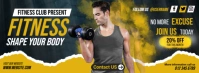 Fitness Club ADS Facebook Cover Photo template