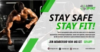Fitness Capa para evento do Facebook template