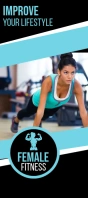 Fitness Rack Card template