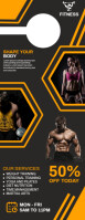 Sort Fitness Promotion Halv side Letter Template