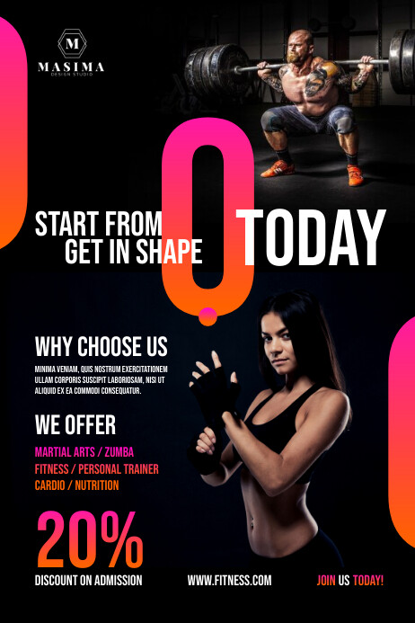 Fitness Flyer Template Postermywall