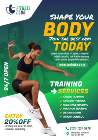 Customize 4 0 Fitness Poster Templates Postermywall