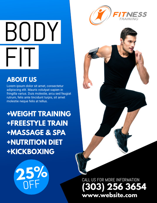 Fitness Flyer Template PosterMyWall