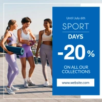 fitness geometric retail up to 20% off modern template