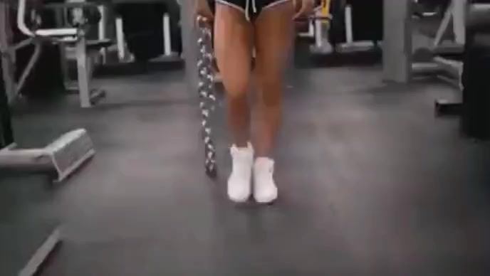 FITNESS GIRL Facebook 封面视频 (16:9) template