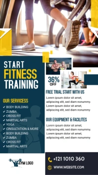 Fitness Gym WhatsApp status WhatsApp-Status template