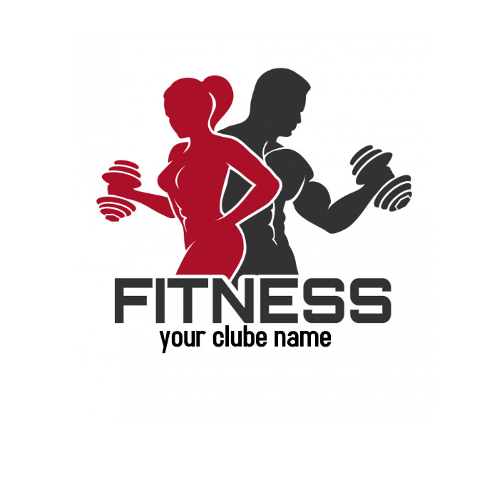 fitness logo Template | PosterMyWall fitness-logo-template-postermywall