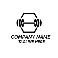 Gym Logo Fitness LOGO strong rhino doing exer Template | PosterMyWall