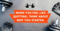 Fitness Motivation Facebook Post template