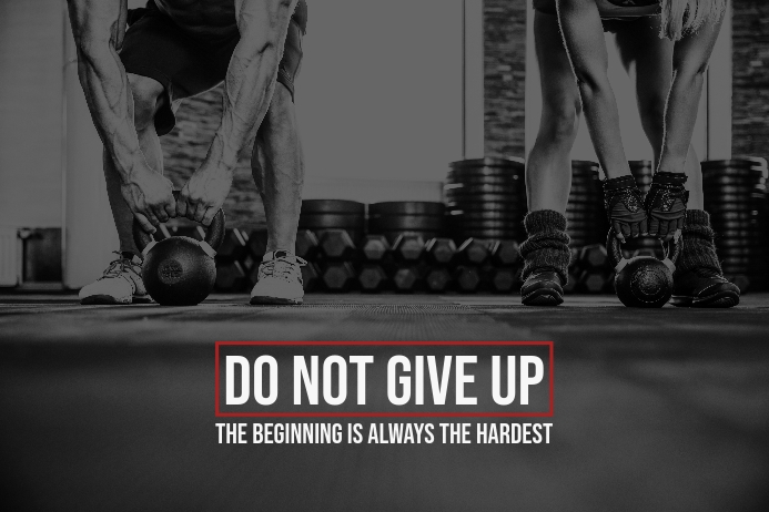 Fitness motivational poster 4 Template | PosterMyWall