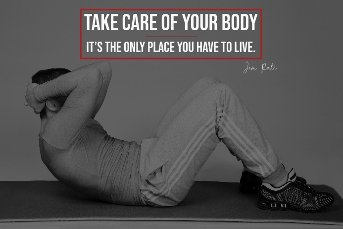 Fitness motivational poster 6 Template | PosterMyWall