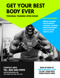 create fabulous fitness flyers in a flash postermywall