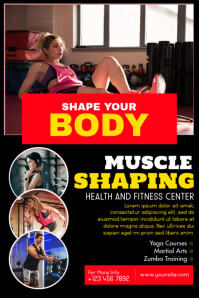 FITNESS POSTER.KC Template | PosterMyWall