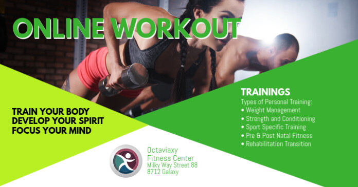 Copy of Fitness sport offer personal training Advert | PosterMyWall