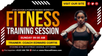 Fitness Training Session YouTube Thumbnail template