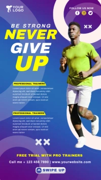 Fitness Yoga Class Instagram Story template