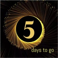 Five days to go Instagram Post template