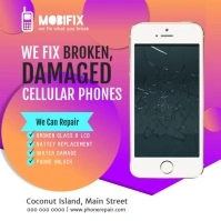 Fix Mobile Square Video template
