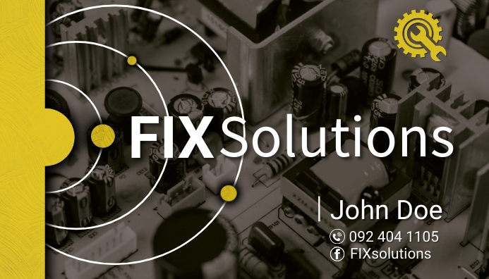 Fix Solutions Template | PosterMyWall