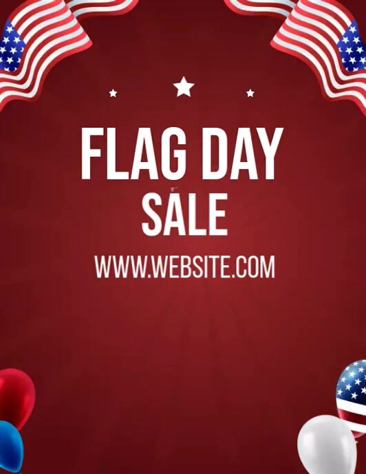 Flag Day Sale Template | PosterMyWall