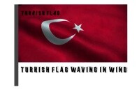 Flag flyer design 旗帜 template