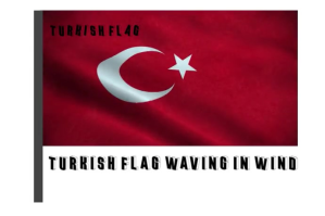 Flag flyer design template