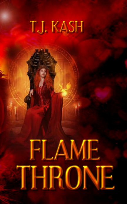 Flame throne Cover ng Libro template
