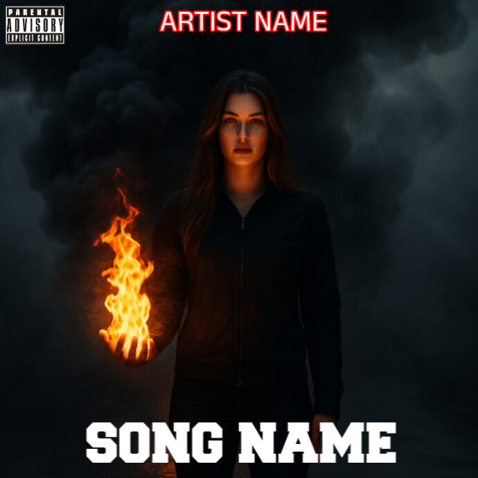 Flame Within 专辑封面 template