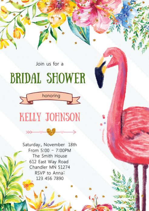 Download Sjabloon Flamingo Bruids Douche Uitnodiging Postermywall For Free Get Wallpaper Sjabloon Flamingo Bruids Douche Uitnodiging Postermywall Free