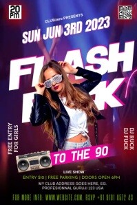 Flash Back Template | PosterMyWall