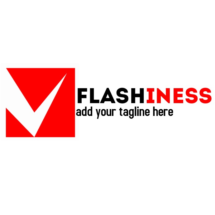 Flash business โลโก้ template