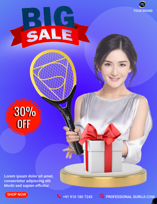 flash sale ad template | PosterMyWall