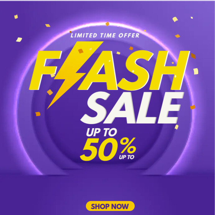 Copy of Flash Sale Ads | PosterMyWall