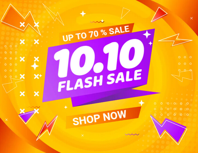 Flash Sale Ads Template | PosterMyWall