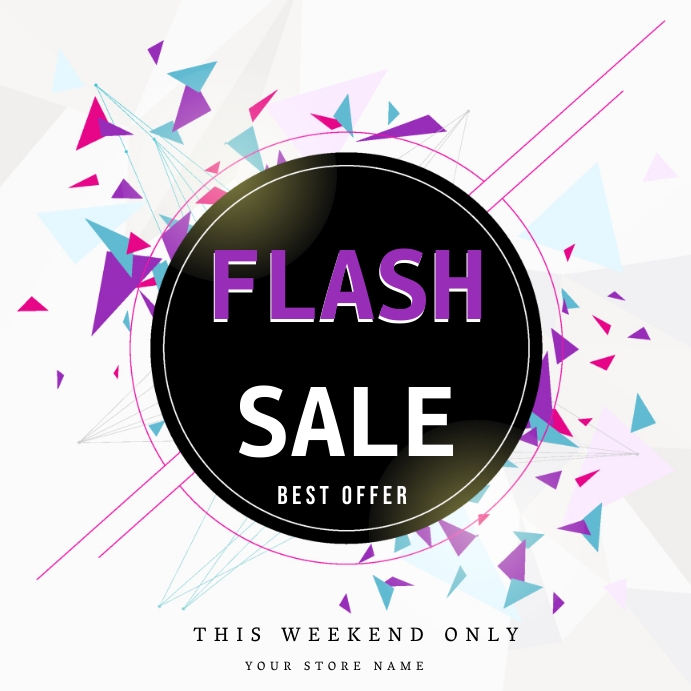 Copy of Flash Sale Advert design | PosterMyWall