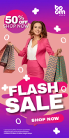 Flash Sale Banner template