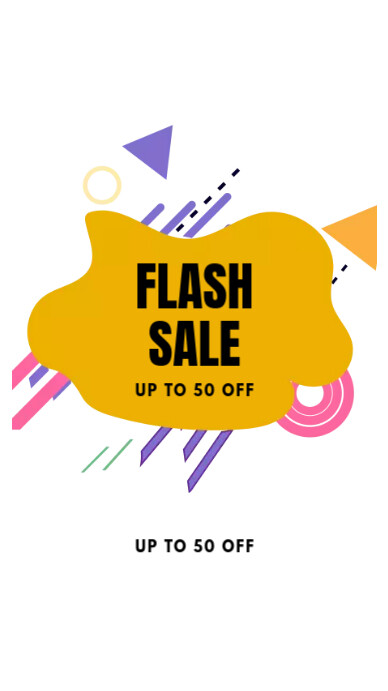 Flash Sale Indaba yaku-Instagram template