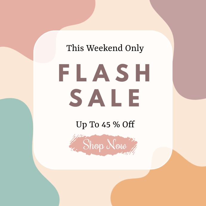 Flash Sale Template | PosterMyWall