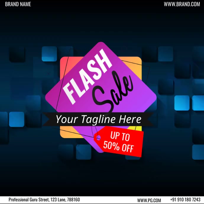 Copy of flash sale | PosterMyWall