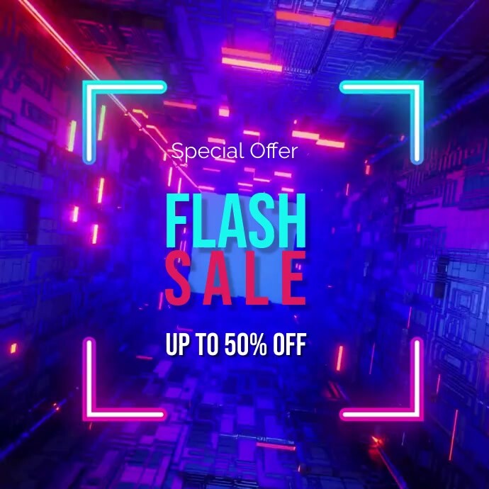 Flash sale Template | PosterMyWall