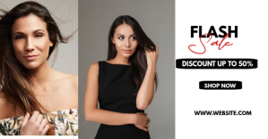 Flash sale ภาพที่แชร์บน Facebook template