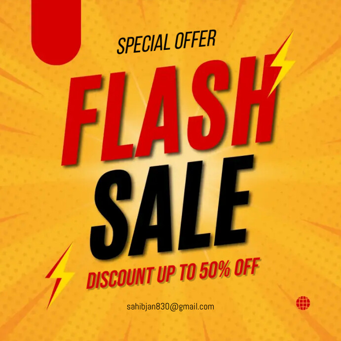 Copy of flash Sale | PosterMyWall