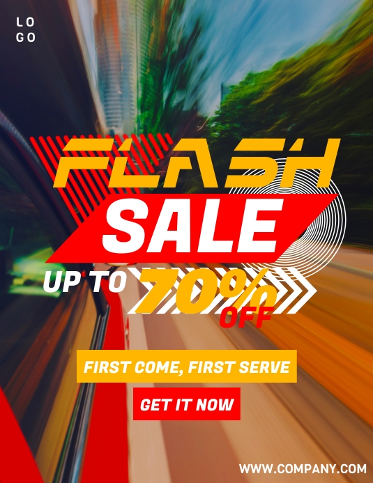 FLASH SALE Template | PosterMyWall