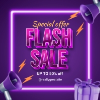 Flash Sale Template | PosterMyWall