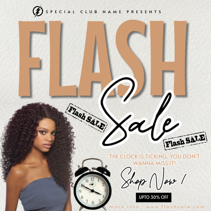 Copy of Flash Sale Flyer | PosterMyWall